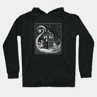 Tarot Card Tardis Hoodie